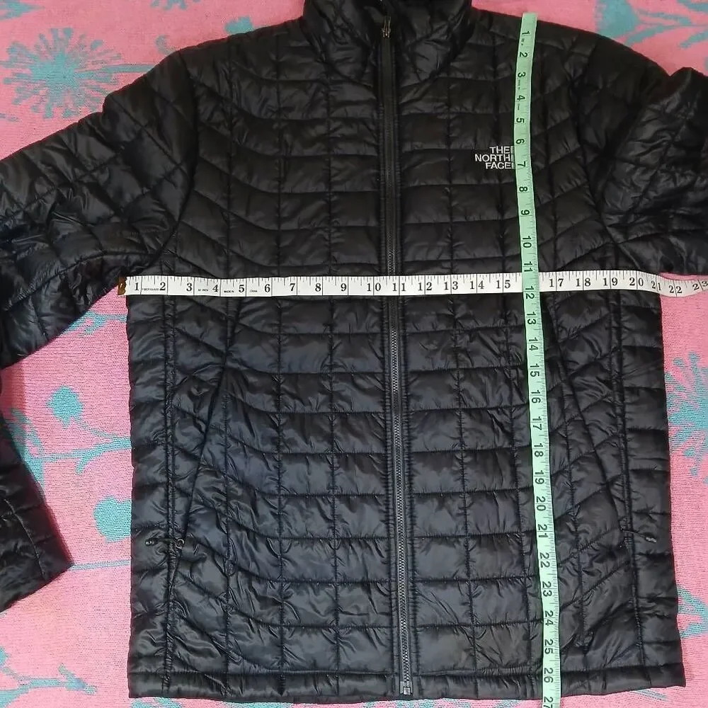 North face Mens thermoball trekker jacket lightweight packable coat black